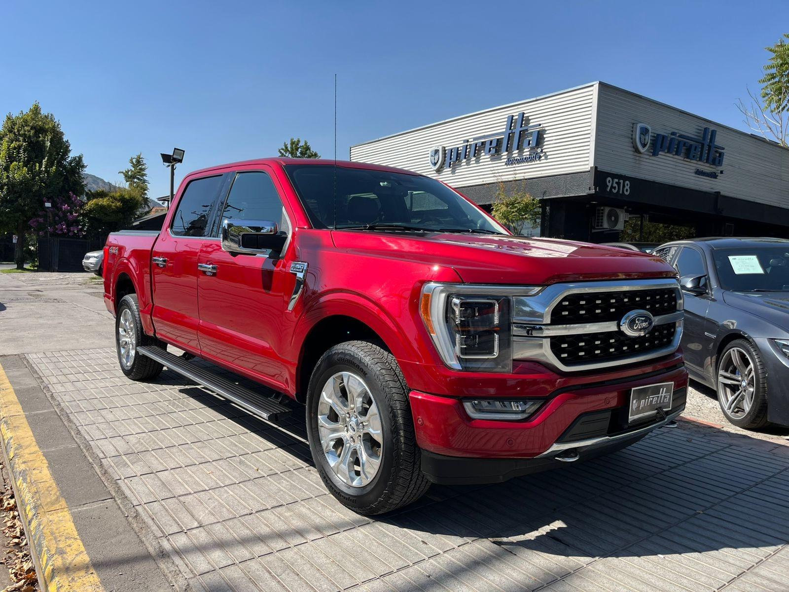 FORD F-150 PLATINUM 3.5 2022 UN DUEÑO,MANTENCIONES EN LA MARCA. - PIRETTA AUTOMOBILE