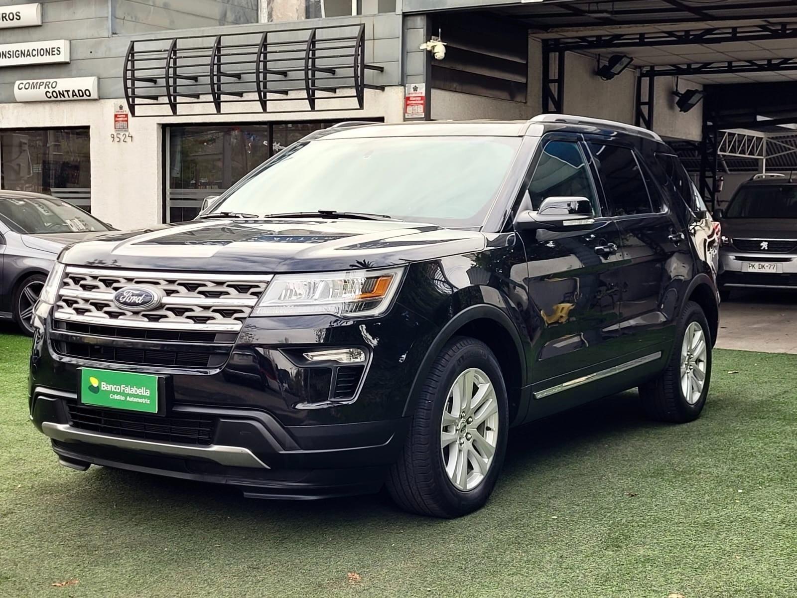 FORD EXPLORER XLT 3.5 AUT 2018 IMPECABLE; POCOS KILÔMETROS PARA EL AÑO - FULL MOTOR