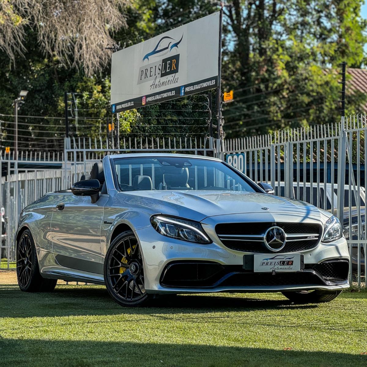 MERCEDES-BENZ C63 AMG CABRIOLET AMG V8 BITURBO 2018 EXCELENTE ESTADO - Preisler Automoviles