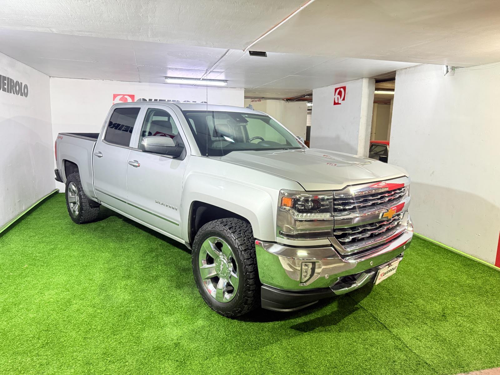 CHEVROLET SILVERADO 5.3 Auto LTZ DC 4WD 2016 EXCELENTES CONDICIONES, UNICO DUEÑO - QUEIROLO MUNDO 4x4