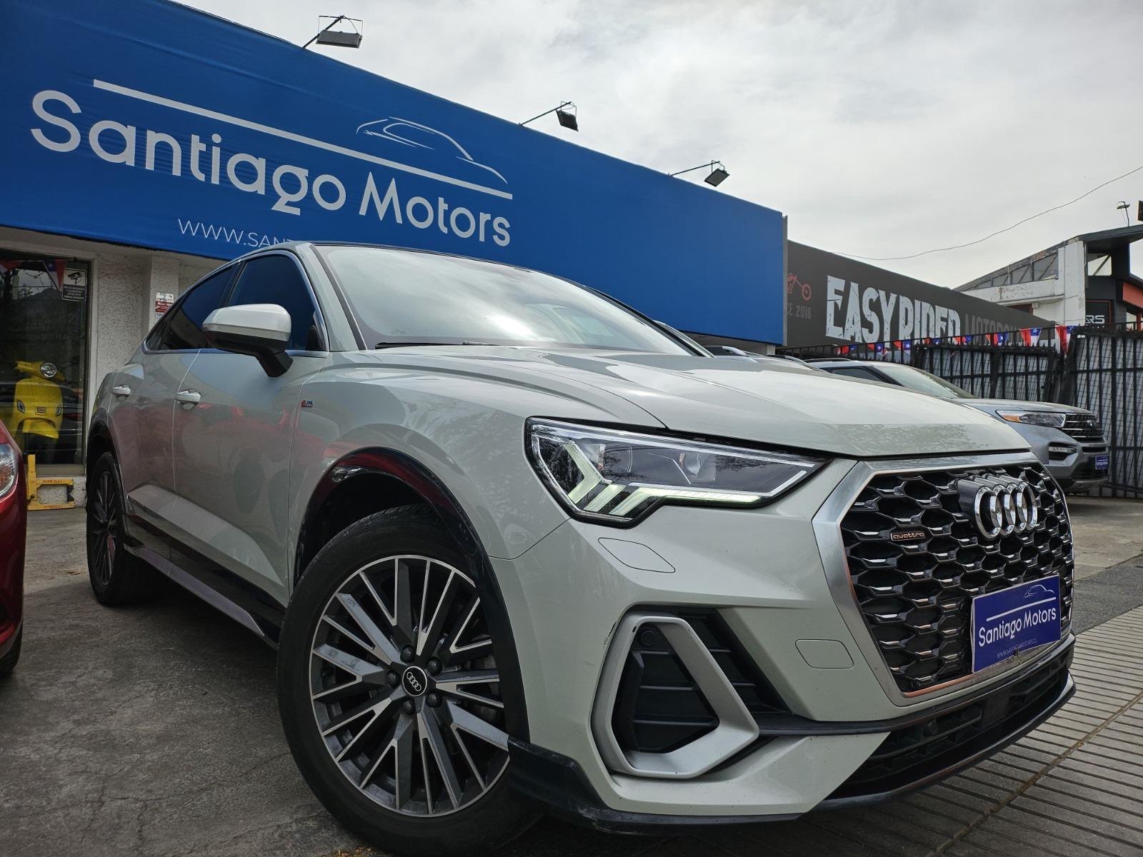 AUDI Q3 Sportback 2.0 40 TFSI S Tronic Sport Quattro 2022 UNICA DUEÑA, MANTENCIONES EN LA MARCA - SANTIAGO MOTORS