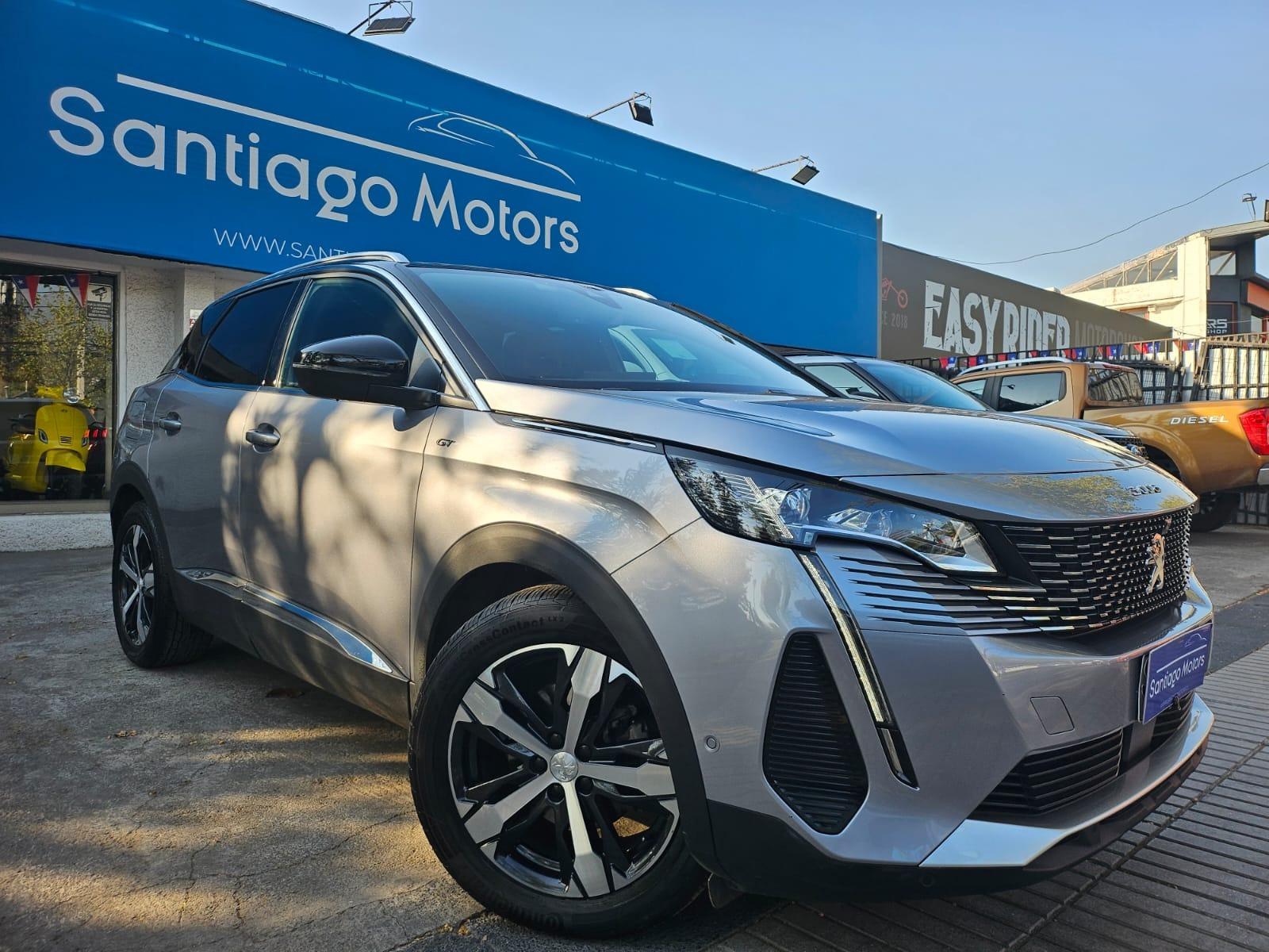 PEUGEOT 3008 GT BLUEHDI 130 AT 2023 UNICA DUEÑA, MANTENCIONES EN LA MARCA - SANTIAGO MOTORS