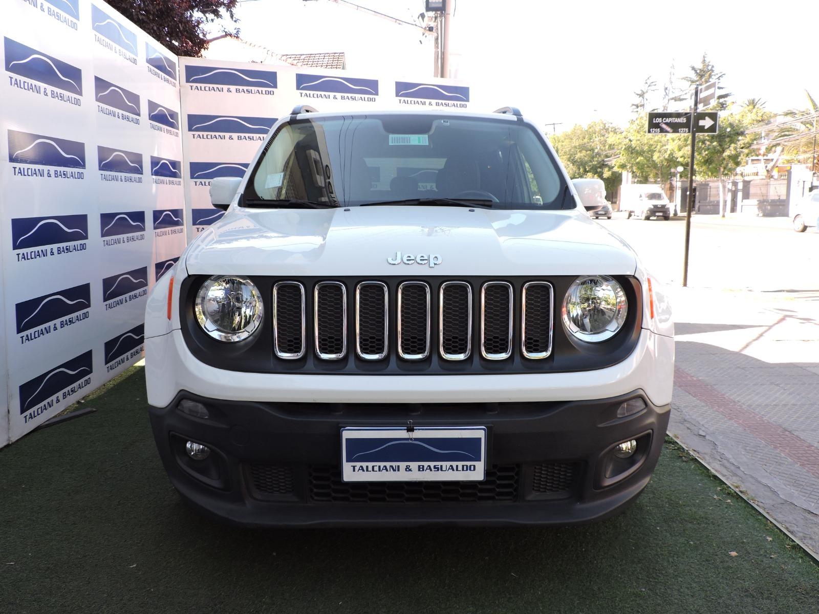 JEEP RENEGADE LONGITUDE 1.8  2019 ÚNICA DUEÑA - POQUISIMO KILOMETRAJE - TALCIANI BASUALDO