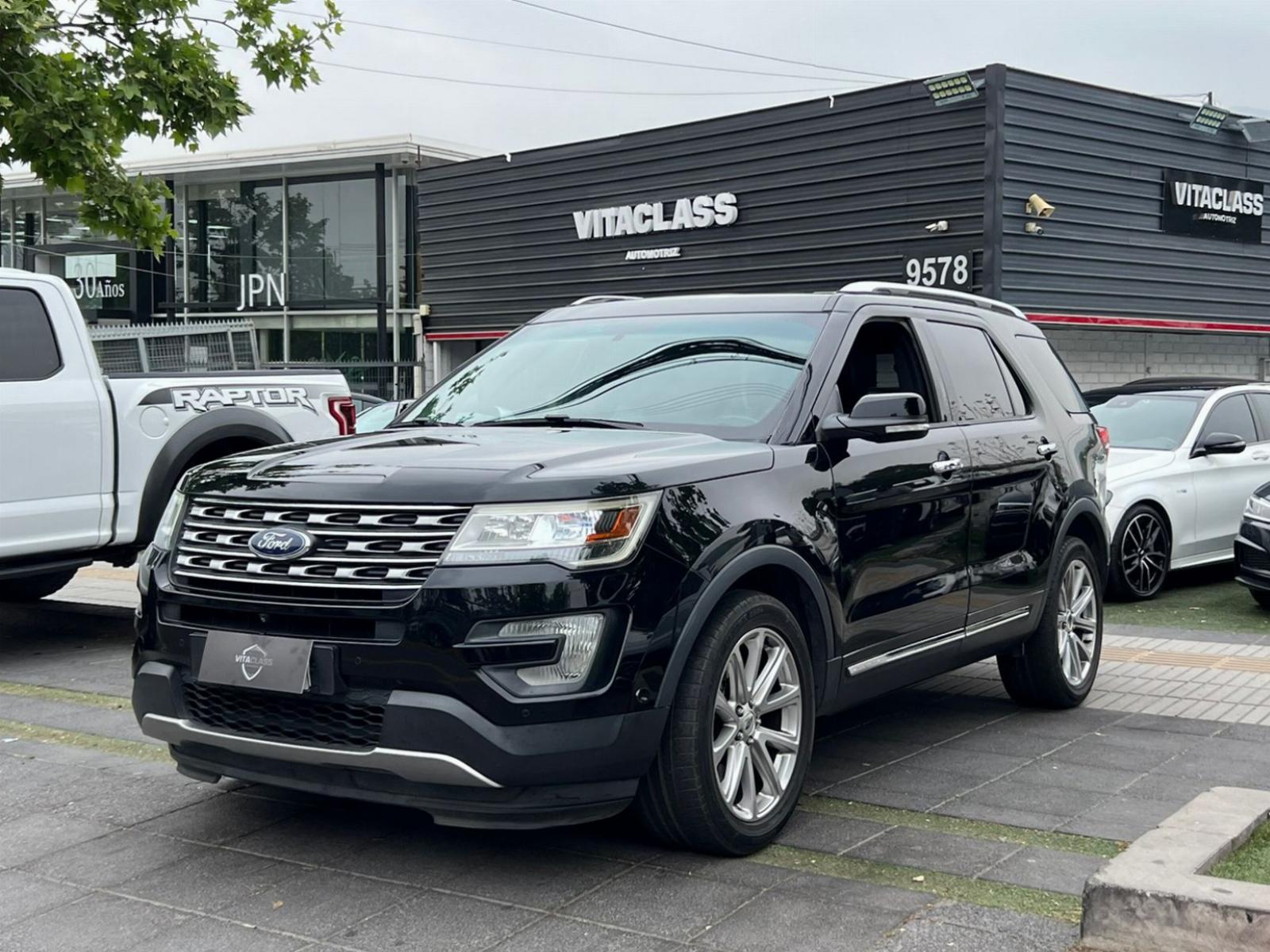 FORD EXPLORER LIMITED 4x4 2017 TRES CORRIDAS DE ASIENTOS - 